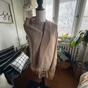 KNIT PONCHO BY KB COLLETIONS - OSFA